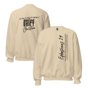 Ephesians 1:4: : Scripture + Full Sleeve + Back (7+ Colors)