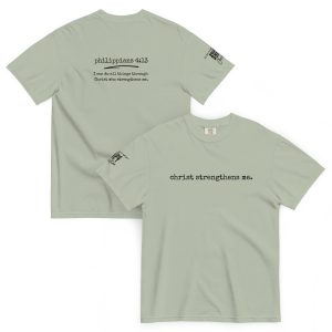 Philippians 4:13: Word + Scripture + Sleeve (10+ Colors)