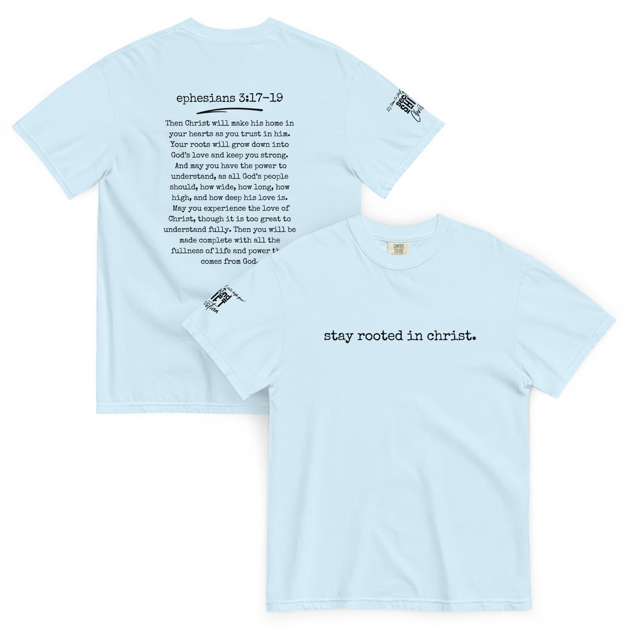 Ephesians 3:17-19: Word + Scripture + Sleeve (10+ Colors) - Image 15