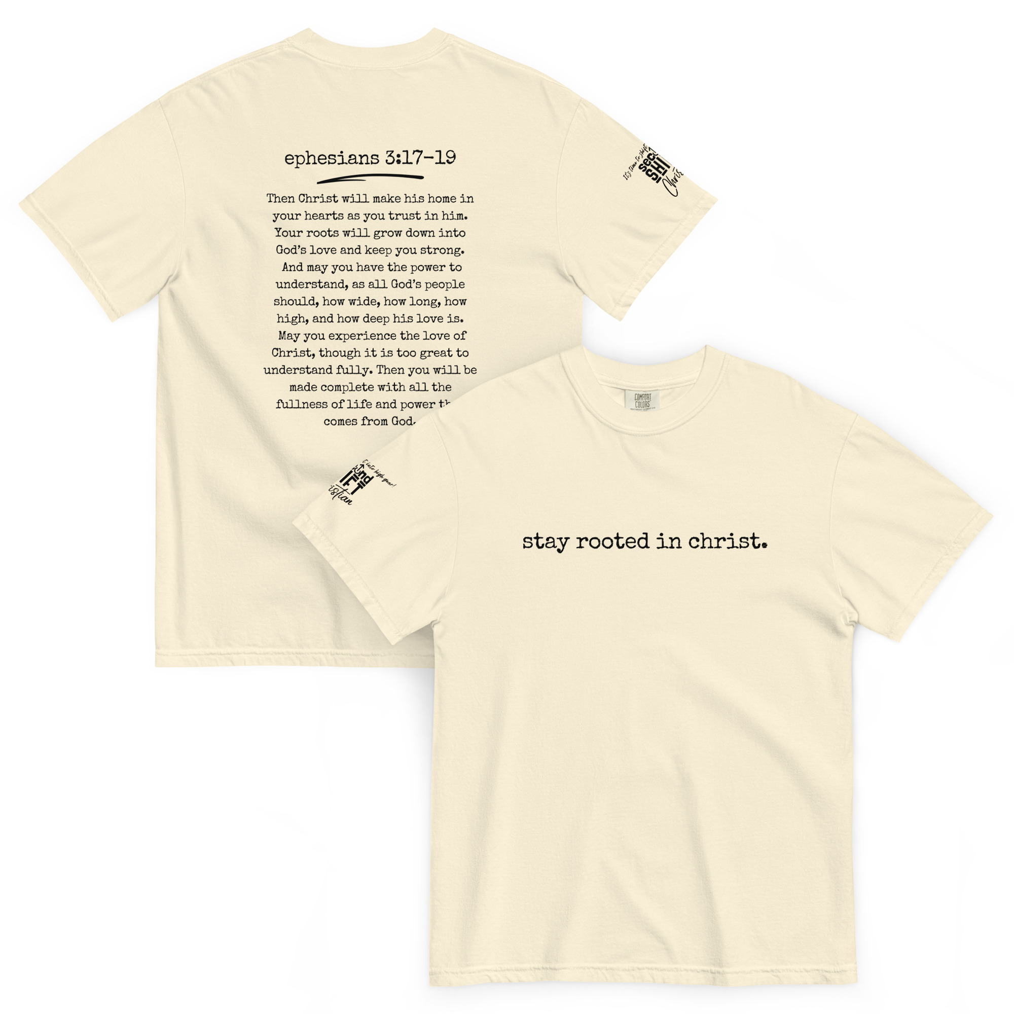 Ephesians 3:17-19: Word + Scripture + Sleeve (10+ Colors) - Image 16