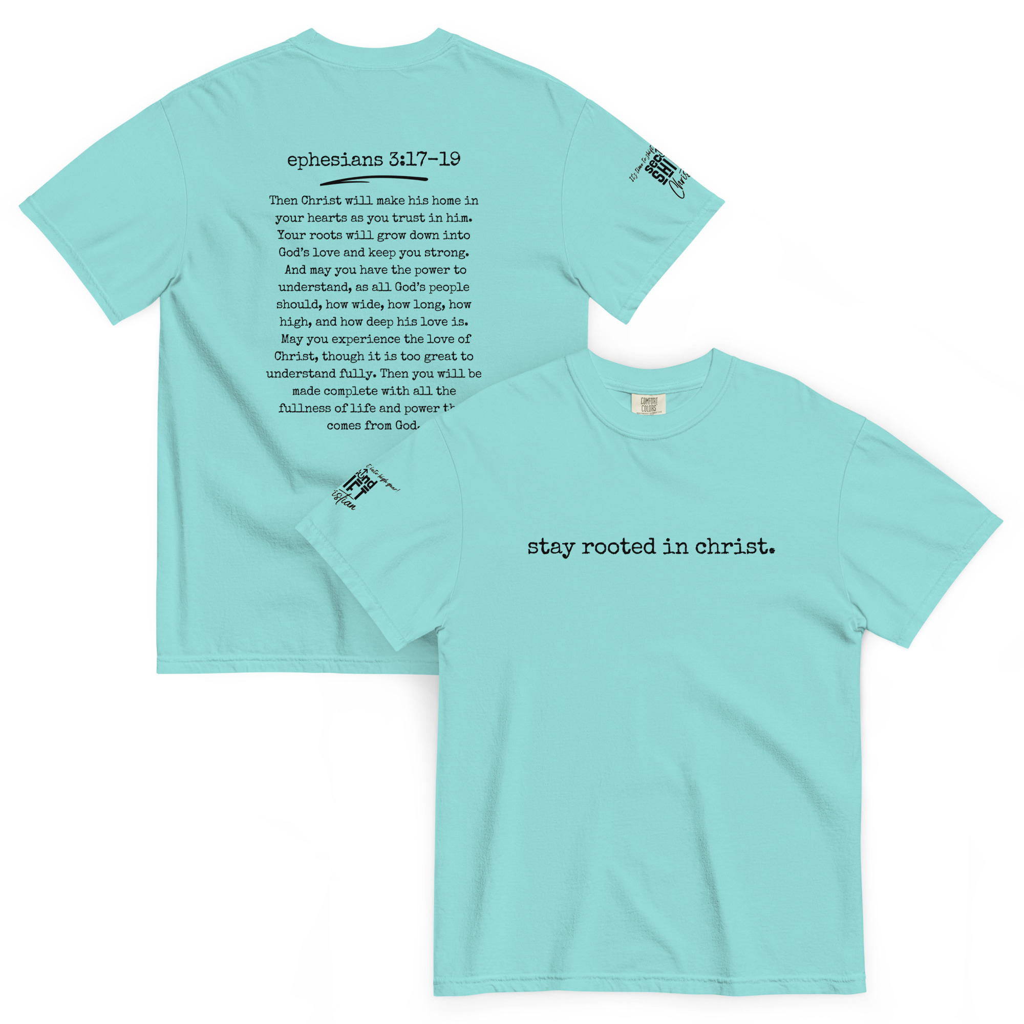 Ephesians 3:17-19: Word + Scripture + Sleeve (10+ Colors) - Image 13