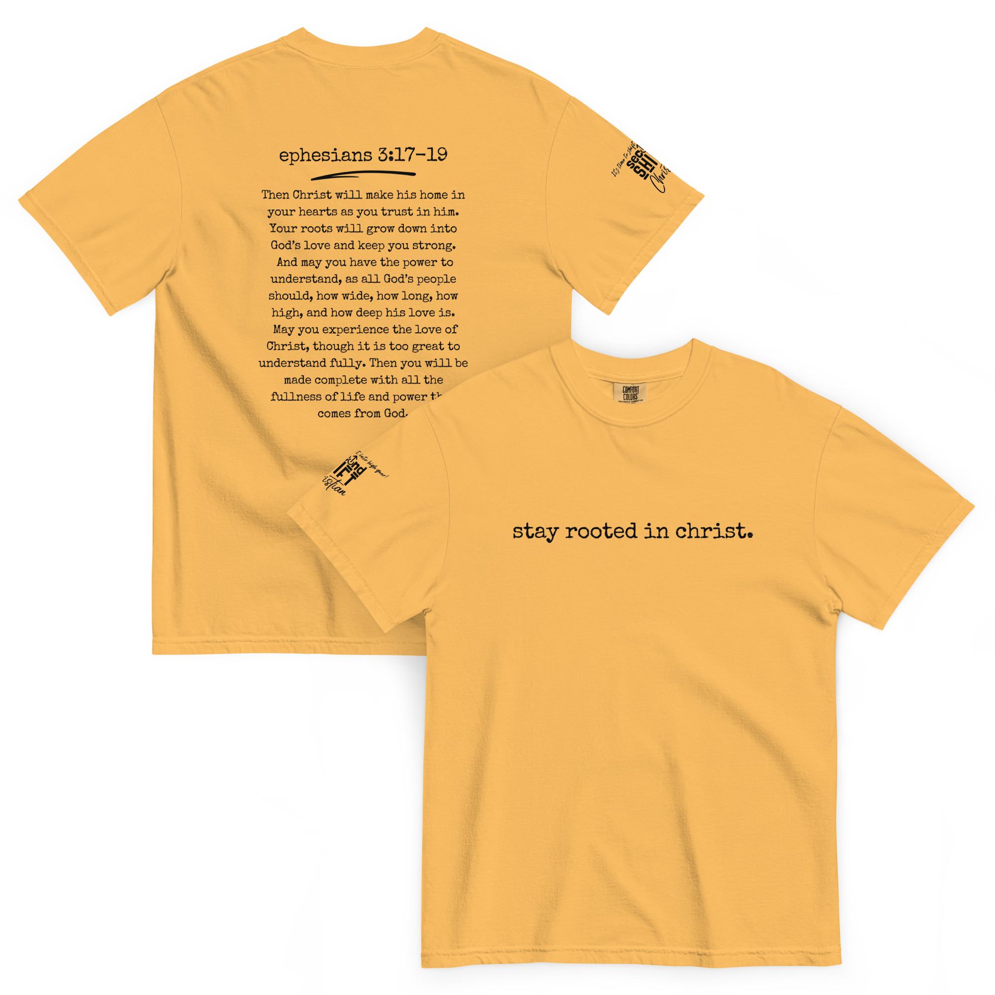 Ephesians 3:17-19: Word + Scripture + Sleeve (10+ Colors) - Image 11