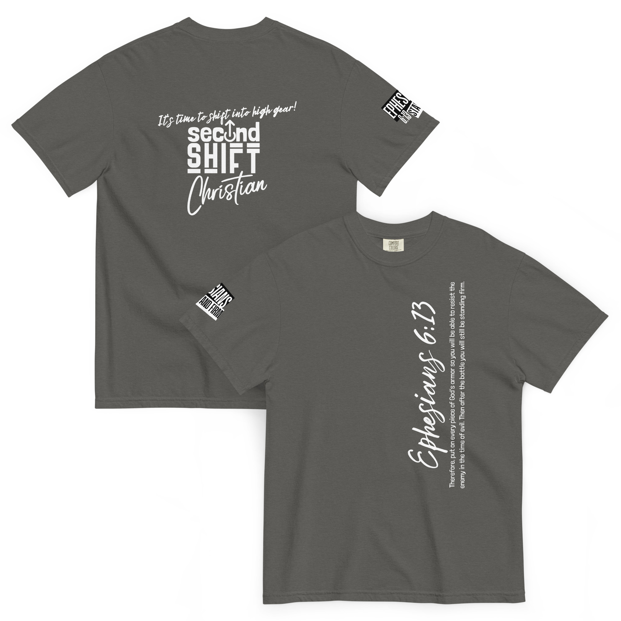 Ephesians 6:13: Scripture + Back (17+ Colors) - Image 10