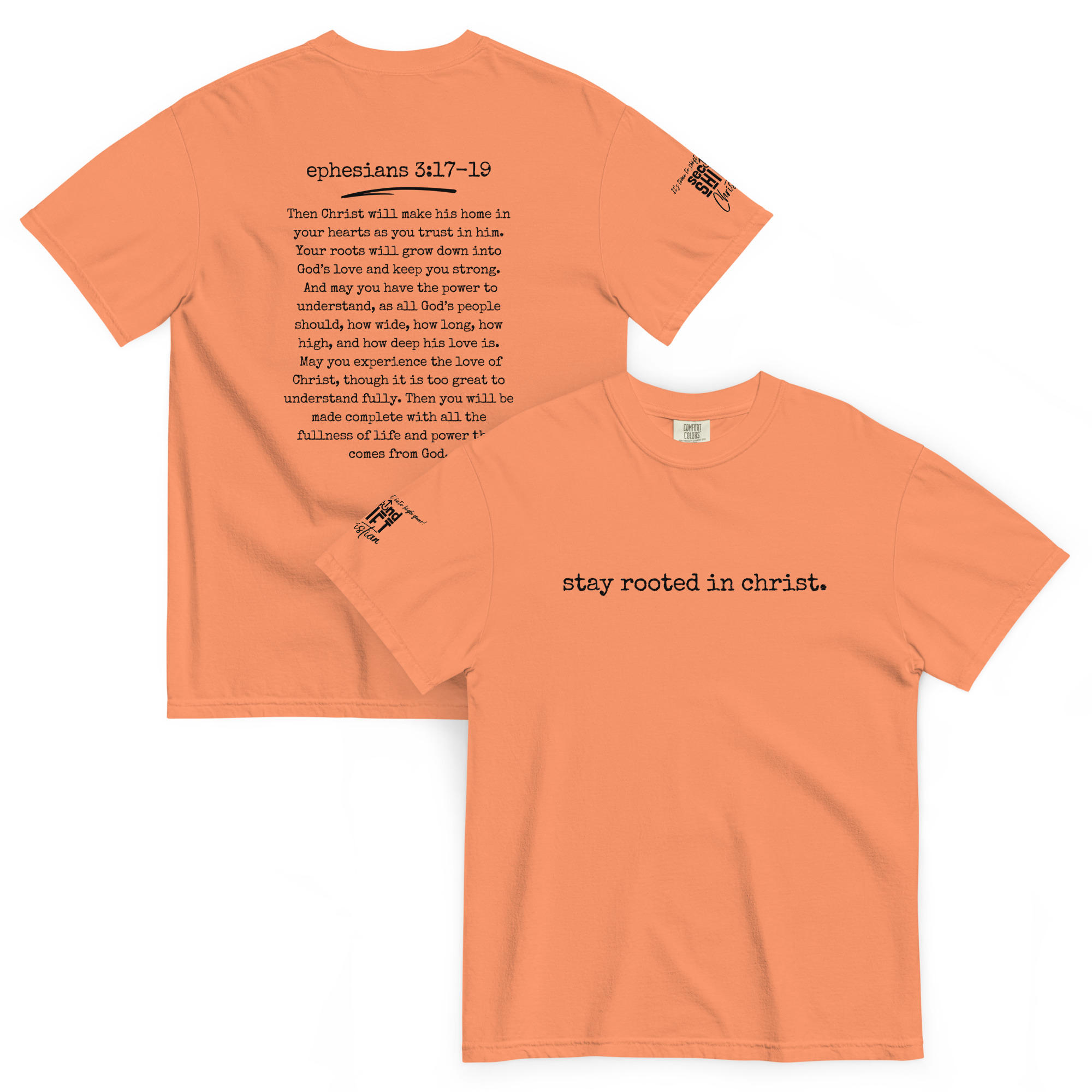 Ephesians 3:17-19: Word + Scripture + Sleeve (10+ Colors) - Image 9